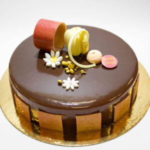 tarta de tres chocolates
